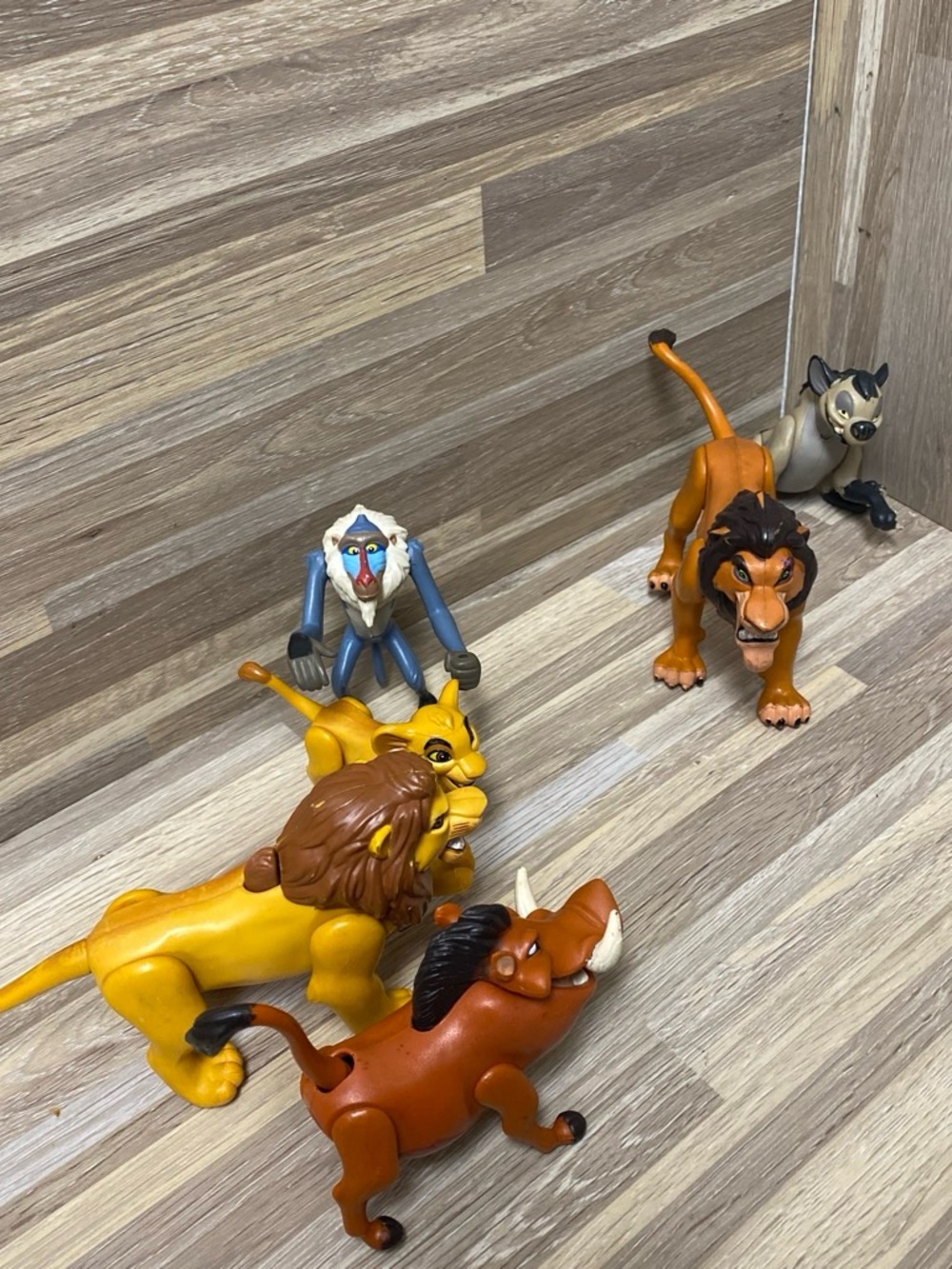 Disney The Lion King Character Toy Set vintage 90s - Picture 7 of 9